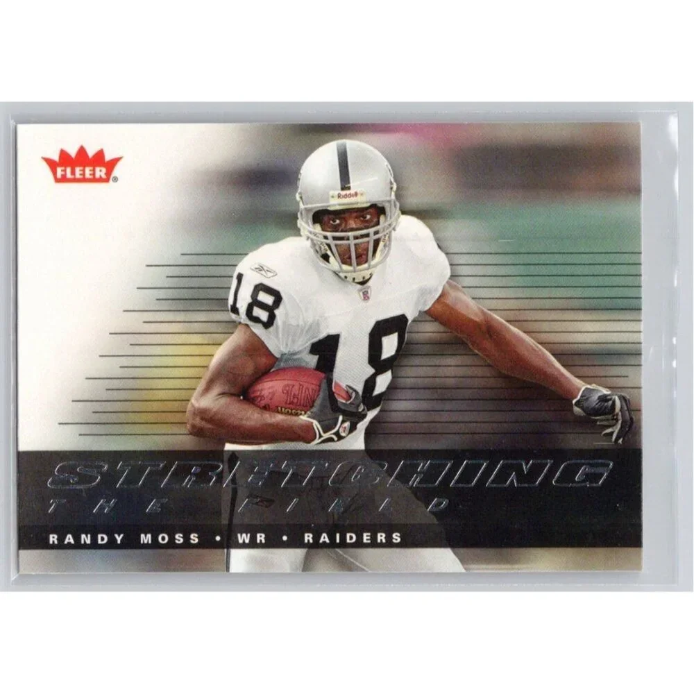 2006 Fleer #SF-RM Randy Moss Stretching the Field Oakland Raiders